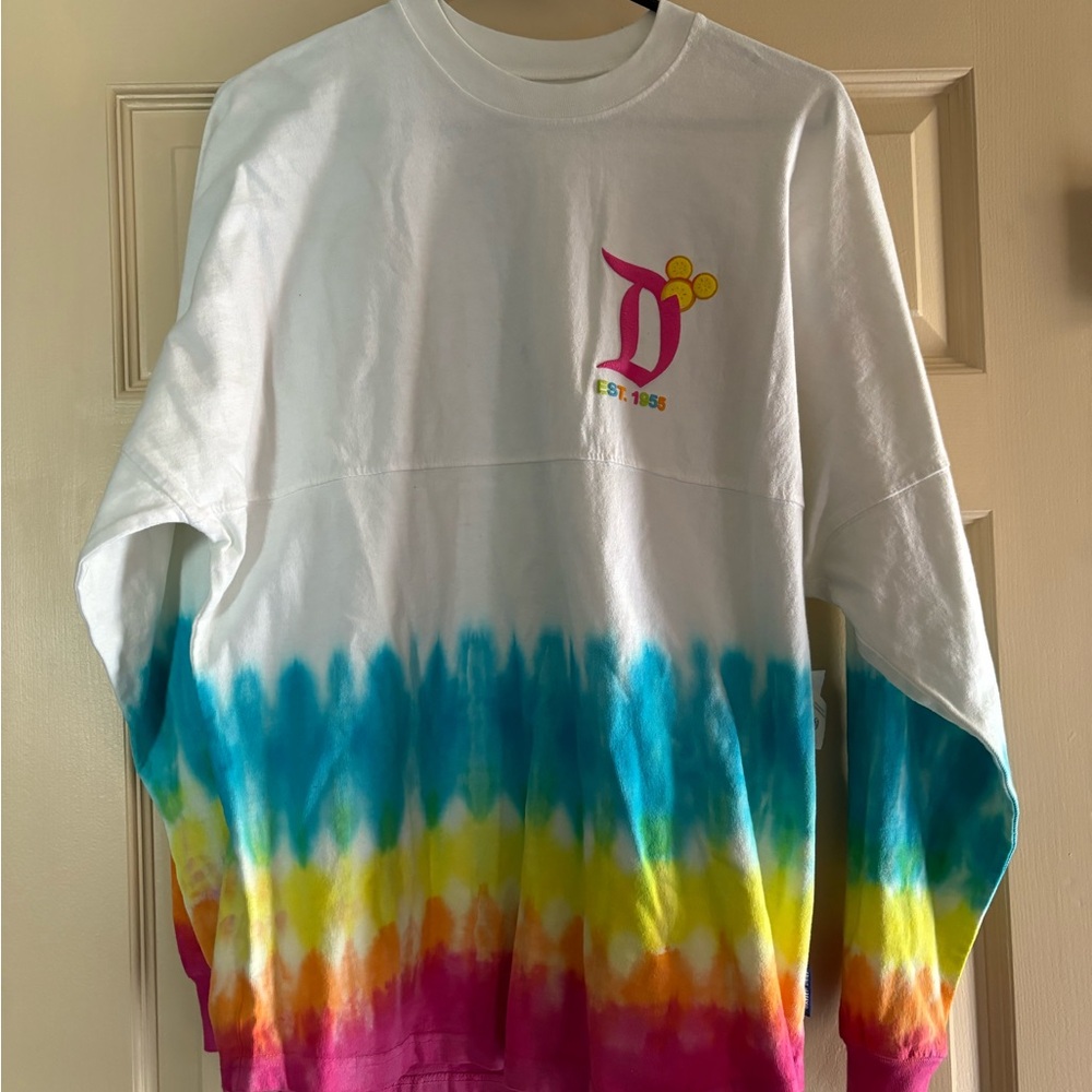 Disney Parks Disneyland Spirit Jersey tie dye pineapple medium
